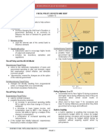 12 Fiscal Policy, Deficits and Debt