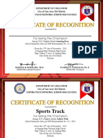 English Month Certificates PDF