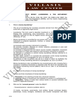Basic Queries About Money Laundering & THE Anti-Money Laundering Act (Amla)