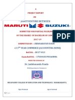 Jointventure Between Maruti and Suzuki