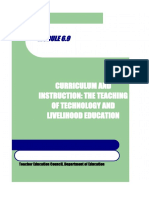 Curriculum and Instruction: The Teaching of Technology and Livelihood Education