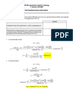 CHE 509 - Past Exam Questions