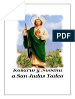 Rosario y Novenario A San Judas Tadeo 2019