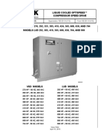 Liquid Cooled Optispeed™ Compressor Speed Drive: Operation Manual