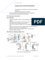 Lecture 18 - Isopropanol and Acetone From Propylene