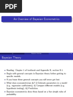 An Overview of Bayesian Econometrics