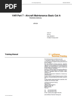 VAR Part 7 - Aircraft Maintenance Basic Cat A: Training Manual