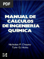 Manual de Cálculos de Ingeniería Química PDF