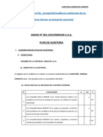 Plan de Auditoria Minsur