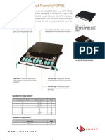 Fiber Connect Panel (FCP3) : High Density