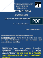 Epistemología