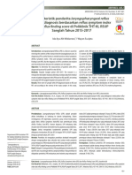 Karakteristik Penderita Laryngopharyngeal Reflux