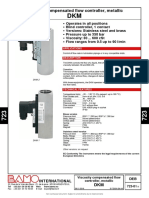 Viscosity Compensated Flow Controller, Metallic