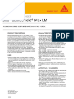 Sika® Bentoshield® Max LM: Product Data Sheet