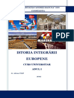 Istoria Integrarii Europene