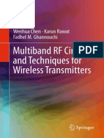 Multiband RF Circuits and Techniques For Wireless Transmitters by Wenhua Chen, Karun Rawat and Fadhel M. Ghannouchi