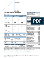 Mildura Landfill Fees 2019 PDF