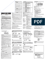 Instruction Manual: Pen Type Digital Multimeter