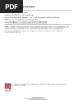 Risk and Return of Value Stocks Author(s) : Nai Fu Chen and Feng Zhang Source: The Journal of Business, Vol. 71, No. 4 (October 1998), Pp. 501-535 Published By: The University of Chicago Press