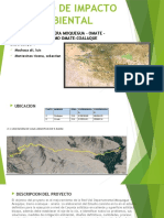 Estudio de Impacto Ambiental