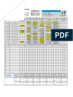 Planilla de Horarios Semana Personal