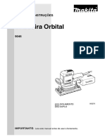 Lixadeira Orbital: Manual de Instruções