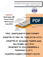 Assignment 2. Significance of Rigid Pavement PDF