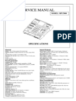 Service Manual: Specifications