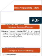 Enterprise Resource Planning MIS