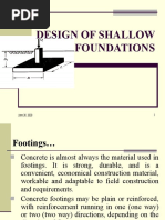 Design of Shallow Foundation