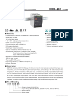 480W DIN Rail Type DC-DC Converter: Series