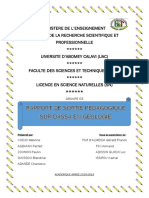 Rapport de Sortie Pedagogique