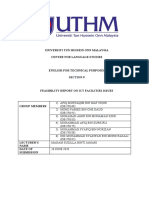 Feasibility Report On Ict Facilities Issues