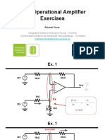 Ideal Operational Amplifier Exercises