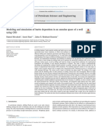 2018 Movehedi Et Al. - Modeling and Simulation of Barite Deposition in An Annulus Space of A Well