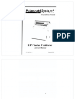 Pulmonetic LTV Ventilator - Service Manual OCR PDF