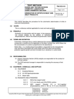 Test Method: Standards and Testing Division Chemistry Laboratory Organic Chemistry Section TM-OCS-101