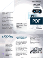 Folleto Tipos de Robot