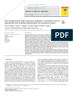 Does Ceasing Exercise Induce Depressive Symptoms? A Systematic Review of Experimental Trials Including Immunological and Neurogenic Markers