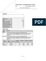 CAESAR II ANALYSIS REPORT: API 610 2010 - Centrifugal Pumps (11th Ed.)