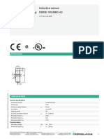 Inductive Sensor NBN8-18GM60-A2: Dimensions