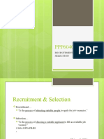 HRM 2 Recruitment & Selection Notes