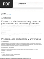 Analogías Pasatuexam