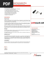 LANmark 6A Field Terminable Plug