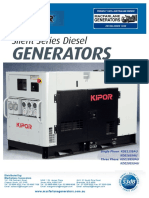 Kipor KDE Silent Generator PDF