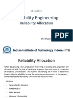 Reliability Allocation PDF