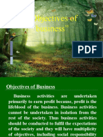 Objectives of Business