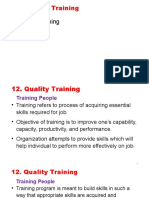 Quality Training