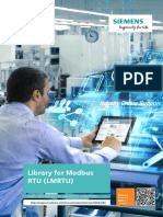 Library For Modbus Rtu (Lmrtu) : STEP 7 (TIA Portal) V14, SIMATIC S7-1200/1500