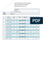 Horario Jyron Cedeño